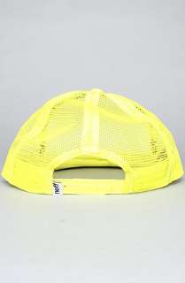 NEFF The Rubber Trucker Hat in Yellow  Karmaloop   Global 