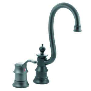 MOEN Waterhill Single Handle Bar Faucet in Wrought Iron S611WR at The 