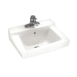 American Standard Declyn Wall Mounted Bathroom Sink in White 0321.075 