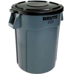   Brute 44 gal. Vented Trash Can FG8643 60GRAY 