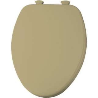 CHURCH Elongated Closed Front Toilet Seat in Harvest Gold DISCONTINUED 
