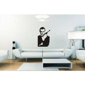 Wandtattoo James Bond 59 x 93 cm von mldigitaldesign  