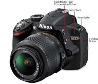 Nikon D3200 25492 Digital SLR Camera with 18 55mm Lens   24.2 