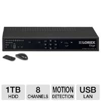 Lorex LH3281001 Video Security DVR   8 Channels, 1TB HDD, H.264, USB 