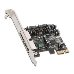   RAID 0/1, Native Command Queing, PCI Express Card 
