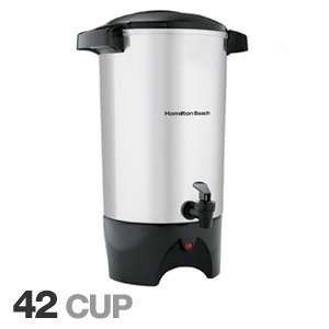 Hamilton Beach 40515 Coffee Urn   42 Cup, Ready Light, 2 Way Dispenser 
