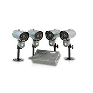 Lorex SHS 4SM Video Surveillance System with 4 Indoor/Outdoor CCD 
