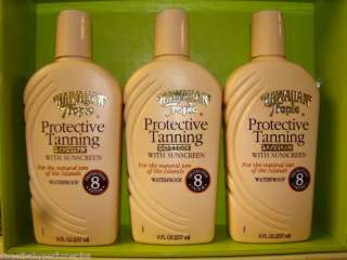 hawaiian tropic protective tanning lotion with sunscreen for the 