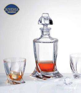 Whisky Set Karaffe mit 6 Gläser Bleikristall Neu&OVP  