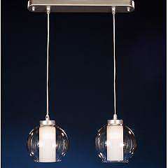 Pendelleuchte Aluminiumfarbig Lampe Honsel lv60362n  