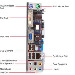 ECS AMD690GM M2 Motherboard   v1.0A, AMD 690G, Socket AM2, MicroATX 