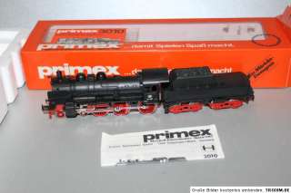Primex 3010 Dampflok Baureihe 38 1807 DB Wannentender Spur H0 OVP 