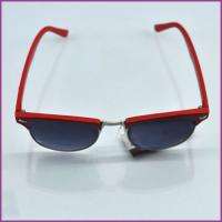 New Fashion Men 3016 CLUBMASTER black/white/red Sunglasses Eyewear 