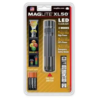 Maglite LED XL50 3Cell AAA   Gray XL50 S3096  