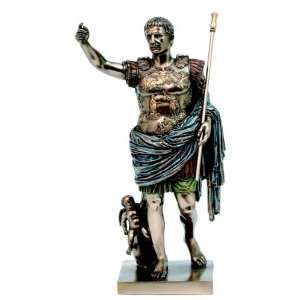 Kaiser Augustus Figur Octavian Statue Skulptur  Küche 