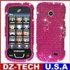 Pink Bling Hard Case Snap On Cover for Samsung T52