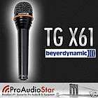 Beyer TG X 61  mic tgx61 FREE SHIP PROAUDIOSTAR