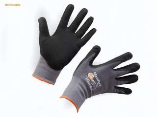 MAXIFLEX Handschuhe nitrilbeschichtet schwarz 6 Paar Gr. 8