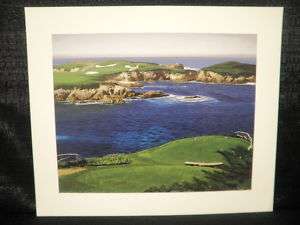 Danny Day Cypress Point Hole 16 Golf L/E Lithograph  