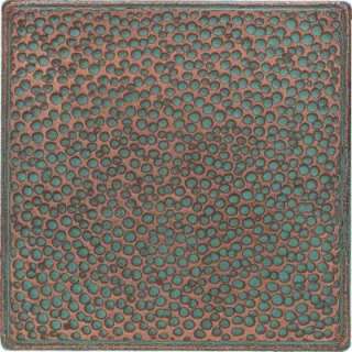   Aged Copper Metal Insert B Accent Tile CM0144DECOB1P 