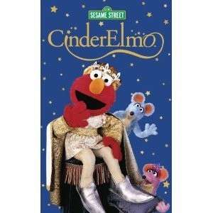 Cinderelmo Sesame Street Clamshell VHS Video Music Kids  