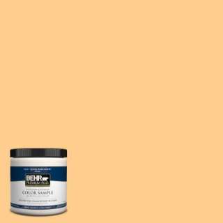 BEHR Premium Plus 8 Oz. Mango Jugoso Interior/Exterior Paint Tester 