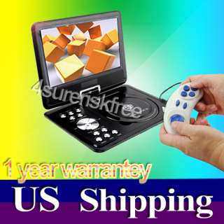 New 9.5 inch Portable DVD VCD CD  MP4 Player + TV  