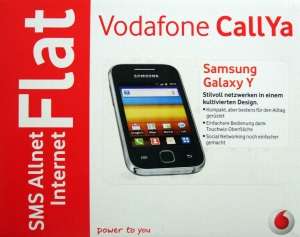 Samsung Galaxy Y GT S5369 Android Smartphone Vodafone CallYa Handy NEU 