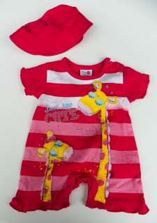 Baby Spieler mit Mütze, Gr. 62, Sommer Outfit, Mädchen newborn 