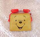 Disney Winnie The Pooh card Holder Coin Bag Purse with string F/S