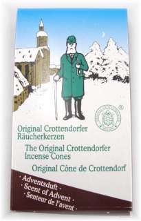 Original Crottendorfer Räucherkerzen Advent Adventsduft  