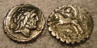 Volteius Republik römische Münze Denar 81B.C Replikat  