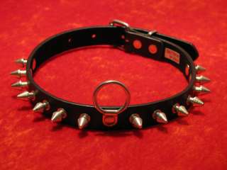 Halsband Ring 1R Spitznieten Gothic Punk Rocker K. SM  
