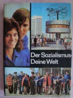 Der Sozialismus   Deine Welt   Jugendweihebuch zu DDR Zeiten