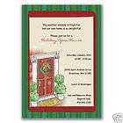 Holiday Entrance Invitations Christmas Party Open House