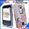 Huawei Ascend M860 Color Dots Bling Case Cover + Screen  