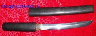 Antique Handmade Japanese Dagger Sword Rosewood sheath  