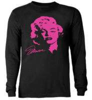 Marilyn Monroe Neon shirt * Long Sleeve T shirt *  