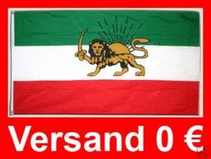 Fahnen IRAN SHAHZEIT Flaggen IRANFAHNE 90x150cm  