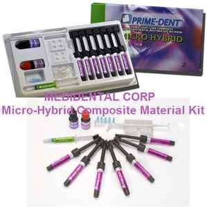   Composite 7 Syringe Kit Dental Resin A1 A2 A3 A3.5 B2 C1 UO Bonding
