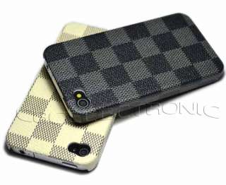 2x New PU Leather Case Back Cover Skin for iPhone 4 4G  