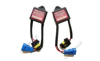 2X WARNING CANCELLER ANTI FLICKER DECODERS FOR HID KIT  