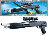 Kugelgewehr Pumpgun Top Optik Fasching Spielzeug  