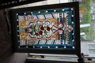CONTEMPORARY STAINED GLASS WINDOW  