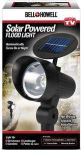 Bell and Howell Solar Powered Spotlights  Set of 2  