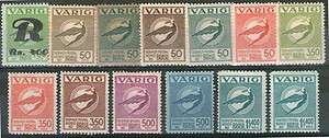 BRAZIL (#3763) VARIG stamps (Sc.unlisted), 13 stamps  