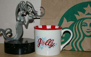 Starbucks Mug 2007 Jolly Christmas 14 Ounce Cup New  