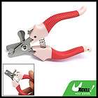 Red Small Pet Dog Cleaning Grooming Nail Clippers Scissors