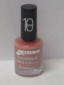 Rimmel Lycra Wear 10 DAY Nail Polish PURE SIN #283  