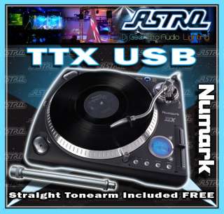 Numark TTX USB Professional DJ Turntable TTXUSB Record Player  